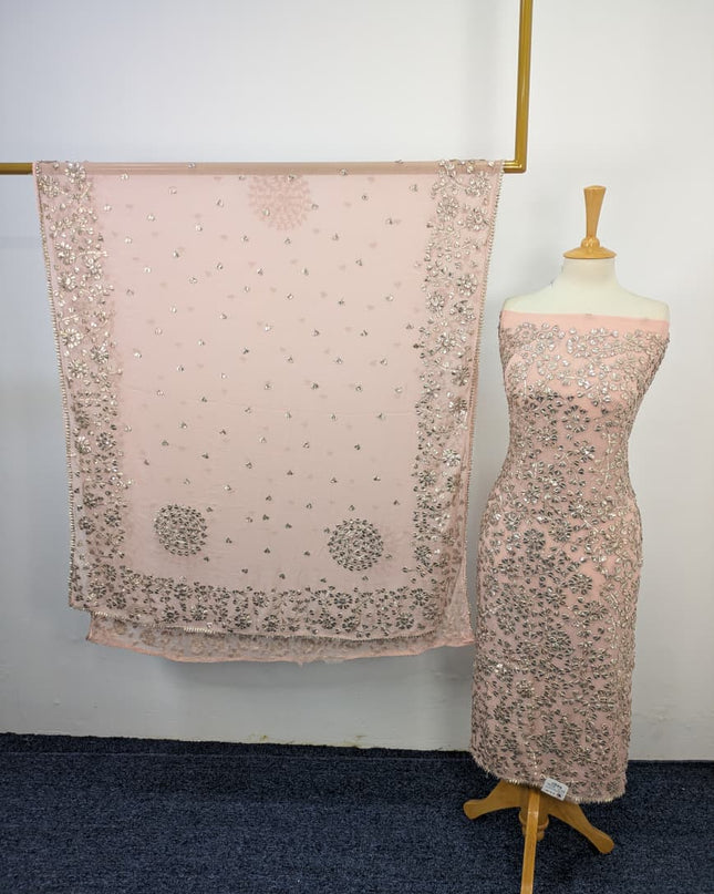 Handmade Gotta Work Chiffon 2PC Unstitched