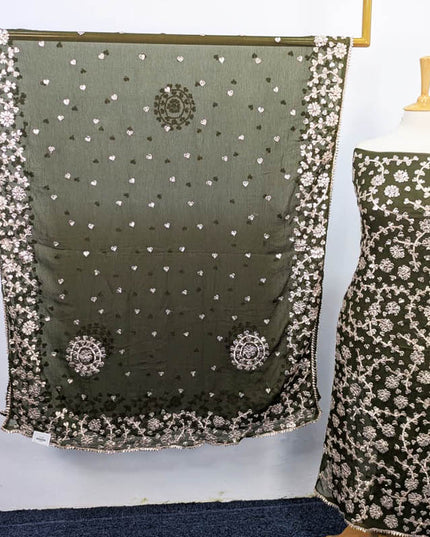 Handmade Gotta Work Chiffon 2PC Unstitched