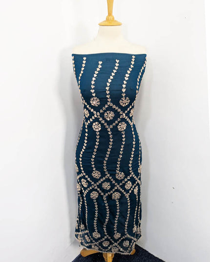 Handmade Gotta Work Chiffon With Contrast Dupatta