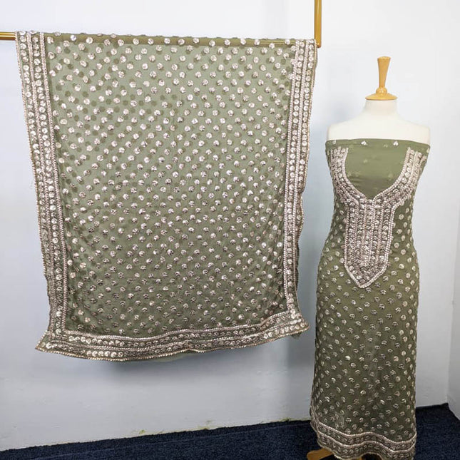 Handmade Gotta Work Chiffon 2PC Unstitched