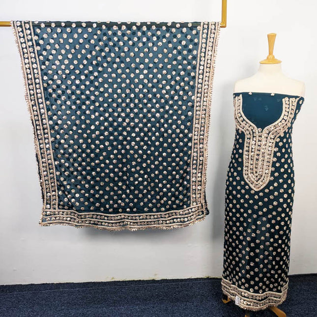 Handmade Gotta Work Chiffon 2PC Unstitched