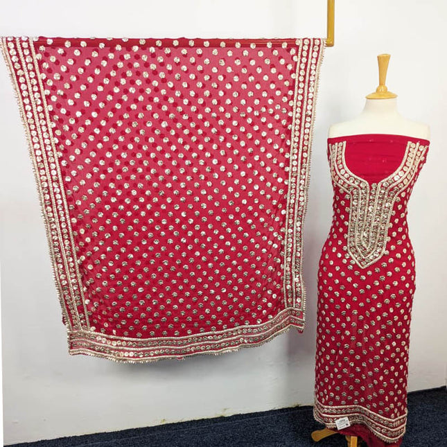 Handmade Gotta Work Chiffon 2PC Unstitched