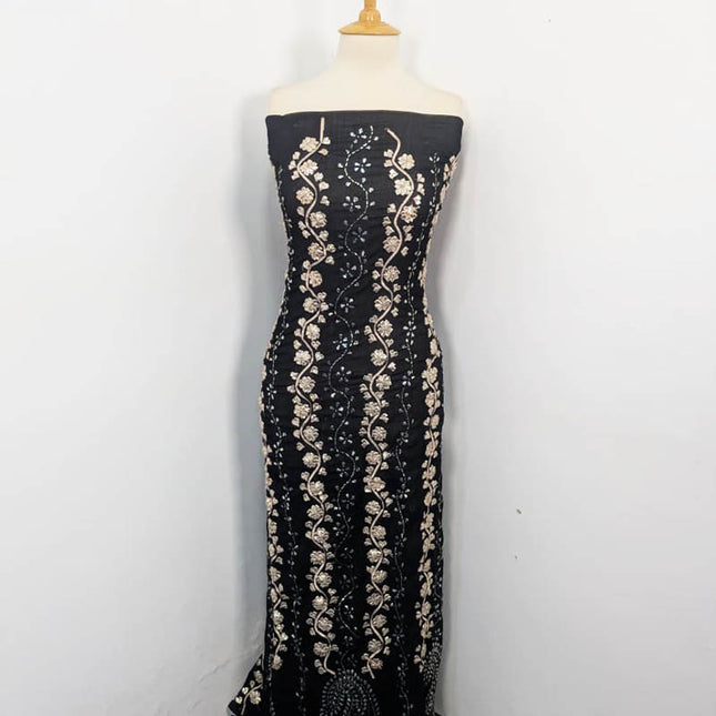 Handmade Chiffon With Gotta And Mukesh Work 2PC Unstitched