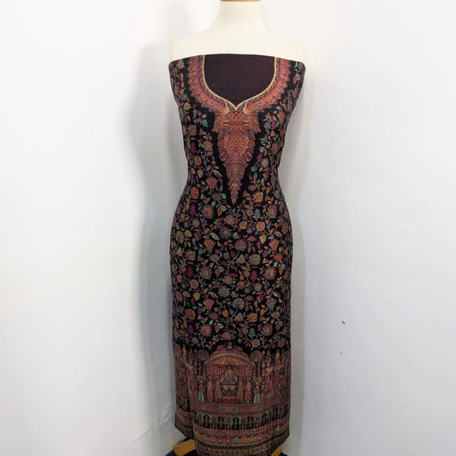 Luxury Pure Kani  Indian Moon Light 3PC Unstitched