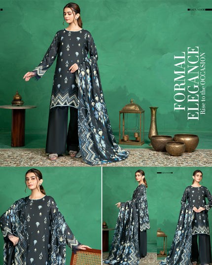 Digital Printed Intermix Cotton 3PC Unstitched Nayab Vol-13