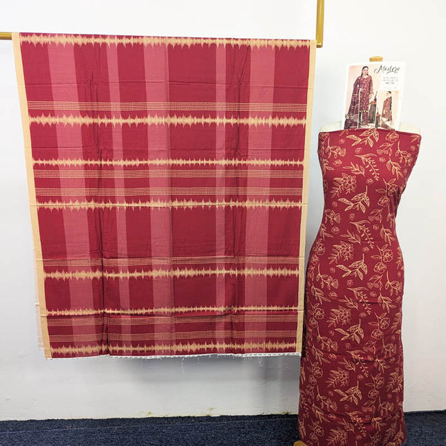 Digital Printed Winter Slub 3PC Unstitched by Modern Vol-126