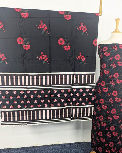 Digital Printed Winter Slub 3PC Unstitched by Modern Vol-126