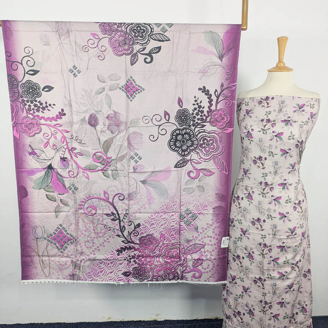 Digital Printed Winter Slub 3PC Unstitched by Modern Vol-126