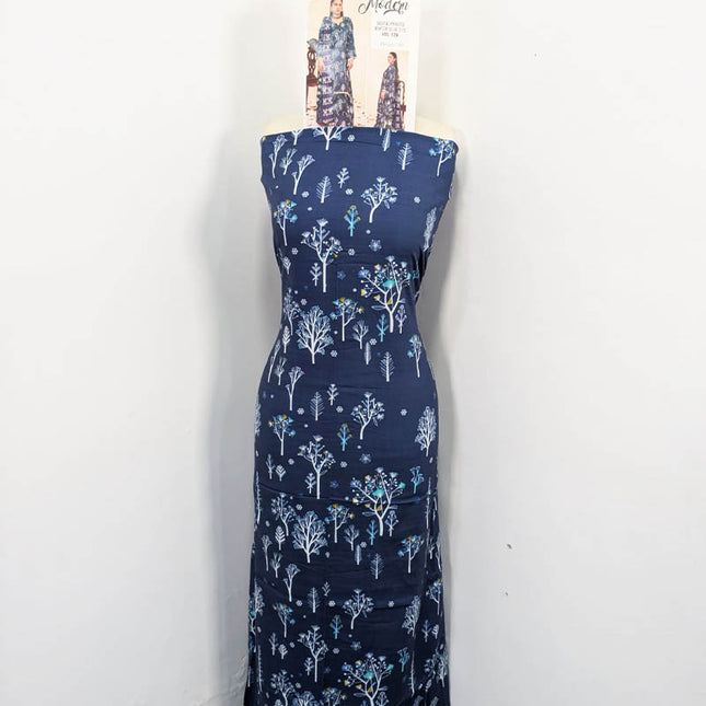 Digital Printed Winter Slub 3PC Unstitched by Modern Vol-126