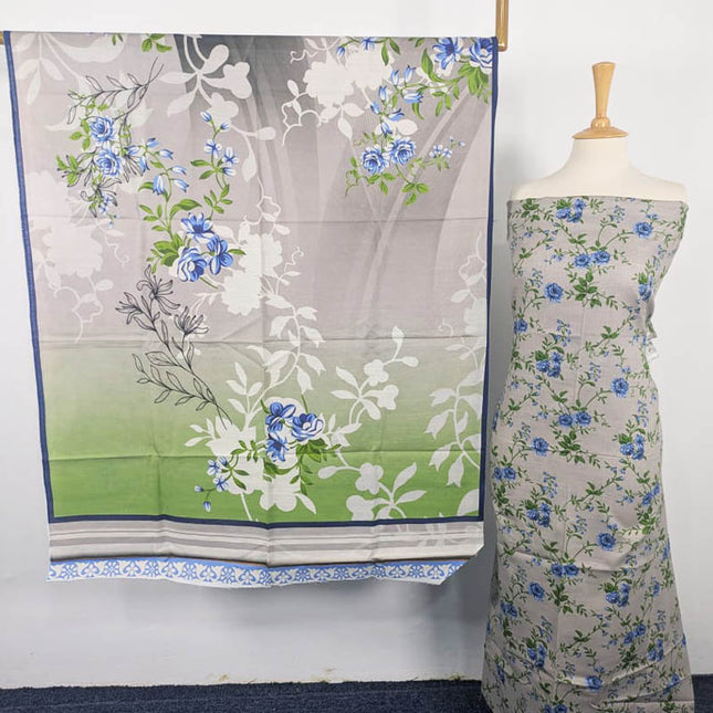 Digital Printed Khaddar 3PC Unstitched