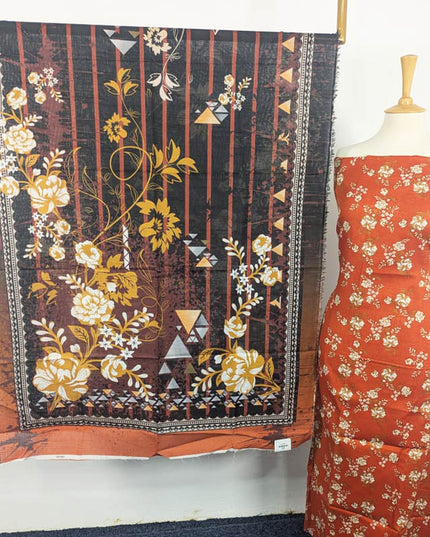 Digital Printed Khaddar 3PC Unstitched