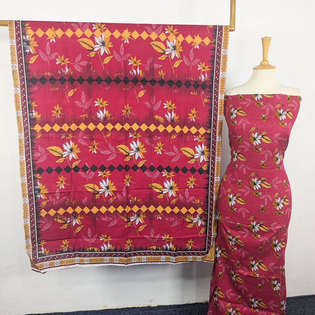 Digital Printed Khaddar 3PC Unstitched