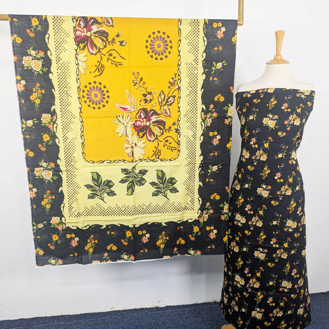 Digital Printed Khaddar 3PC Unstitched