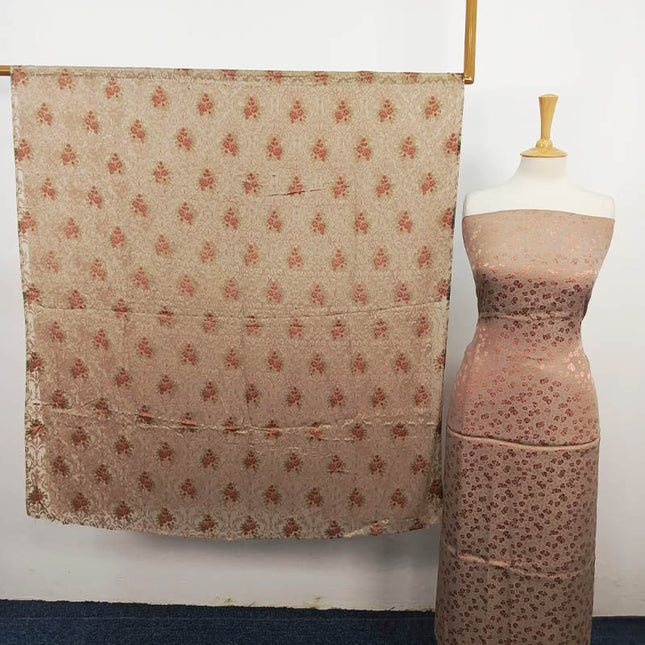 Pure China Patti With Pure Palachi Dupatta 2PC Unstitched