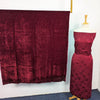 Maroon.