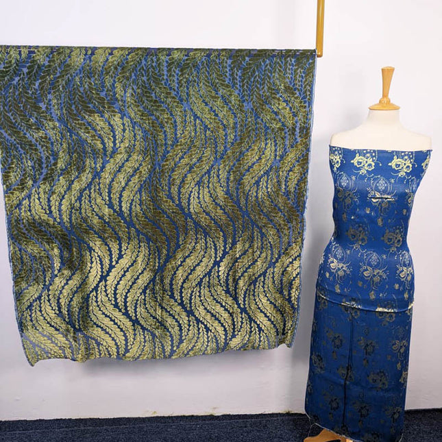 Pure China Patti With Pure Palachi Dupatta 2PC Unstitched