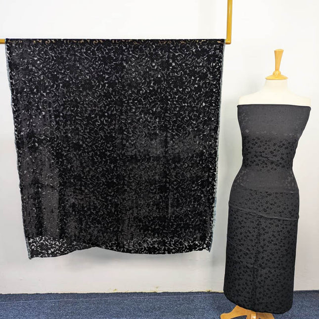 Pure China Patti With Pure Palachi Dupatta 2PC Unstitched