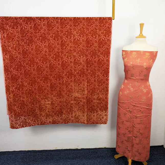 Pure China Patti With Pure Palachi Dupatta 2PC Unstitched