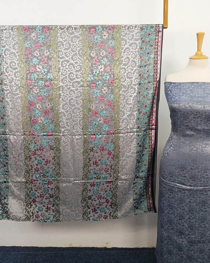 Pure China Patti With Pure Palachi Dupatta 2PC Unstitched