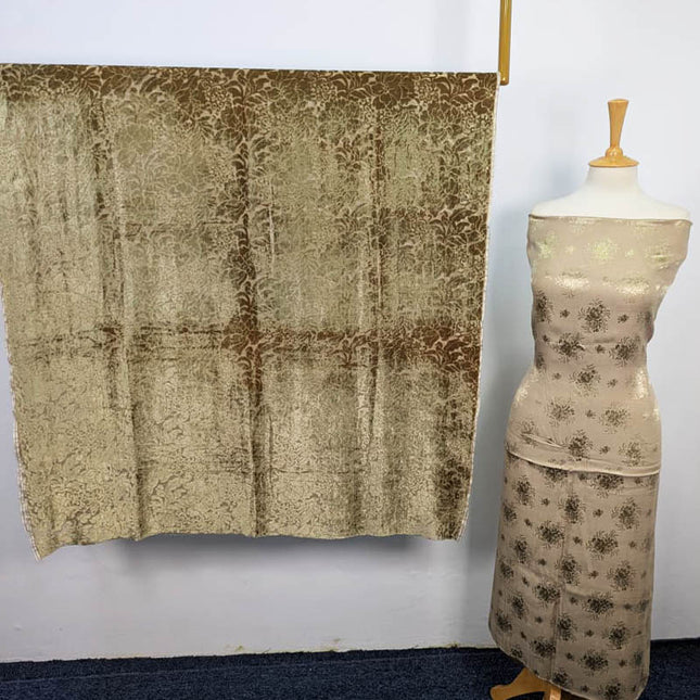 Pure China Patti With Pure Palachi Dupatta 2PC Unstitched