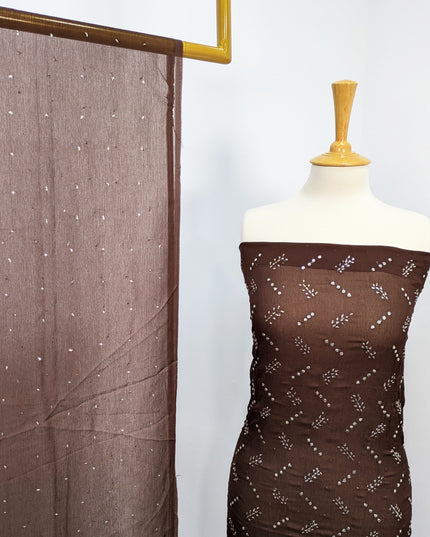 Fancy Chiffon With Mukesh Work