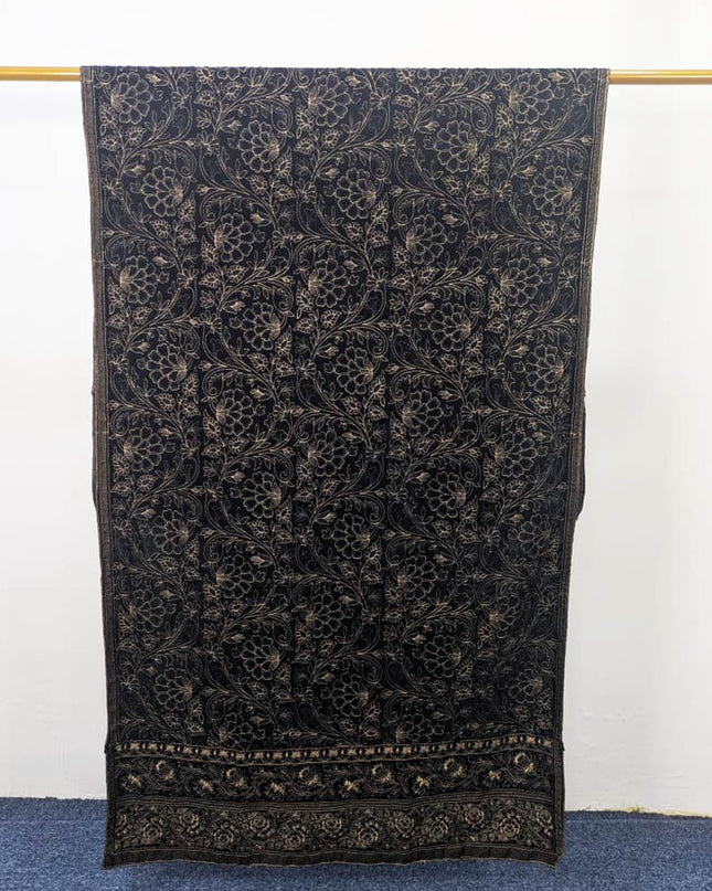 Exclusive Full Jaal  Embroidered Velvet Shawl