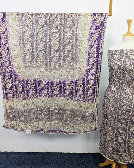 Pure Chiffon With Chunnri + Gotta Work 2PC Unstitched