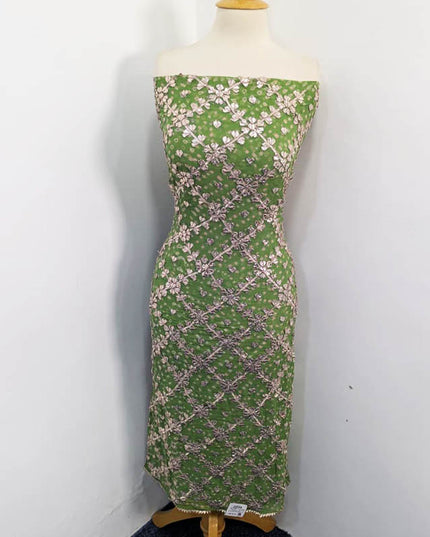 Pure Chiffon With Chunnri + Gotta Work 2PC Unstitched