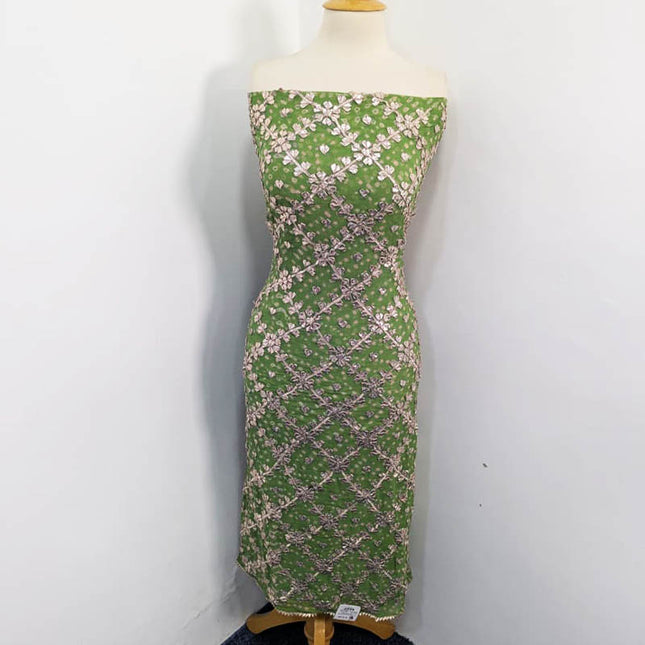 Pure Chiffon With Chunnri + Gotta Work 2PC Unstitched