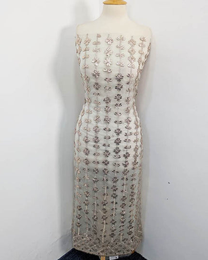 Handmade Full Jaal Gotta Work  2PC Unstitched