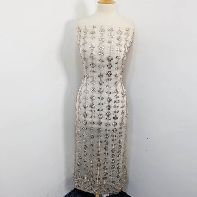 Handmade Full Jaal Gotta Work  2PC Unstitched