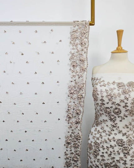 Handmade Chiffon With Gotta Work 2PC Unstitched