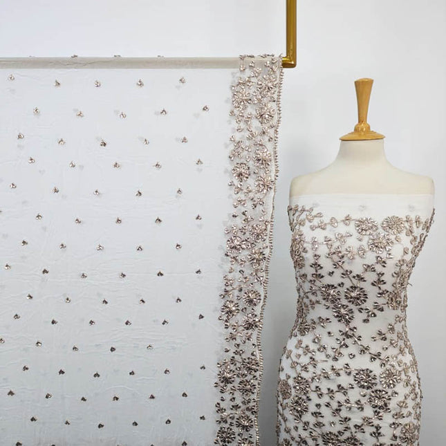 Handmade Chiffon With Gotta Work 2PC Unstitched