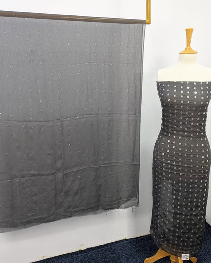 Hand Made Fancy Chiffon with Mukesh Work