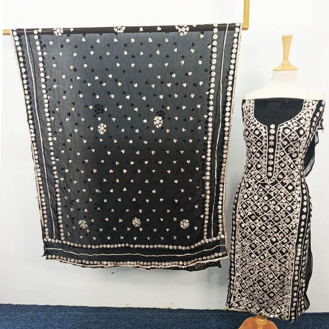 Handmade Gotta Work Chiffon 2PC Unstitched