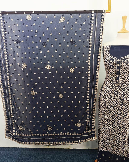 Handmade Gotta Work Chiffon 2PC Unstitched