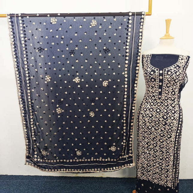 Handmade Gotta Work Chiffon 2PC Unstitched