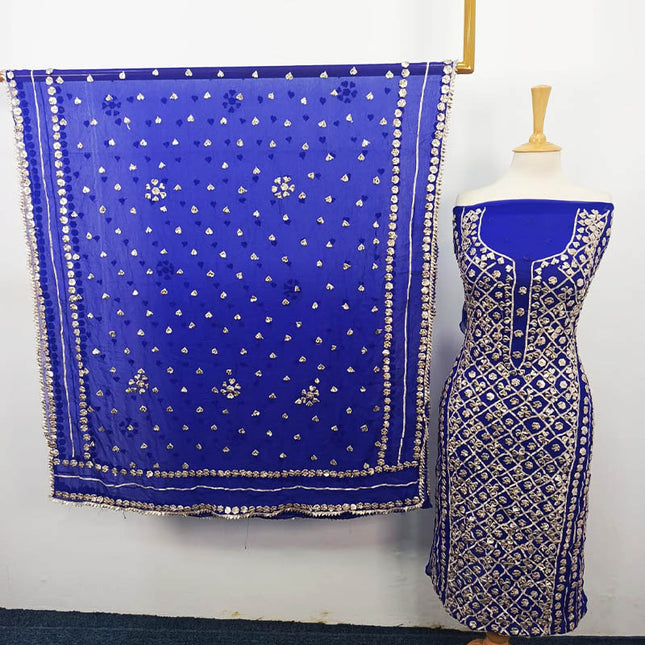 Handmade Gotta Work Chiffon 2PC Unstitched