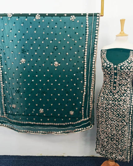 Handmade Gotta Work Chiffon 2PC Unstitched