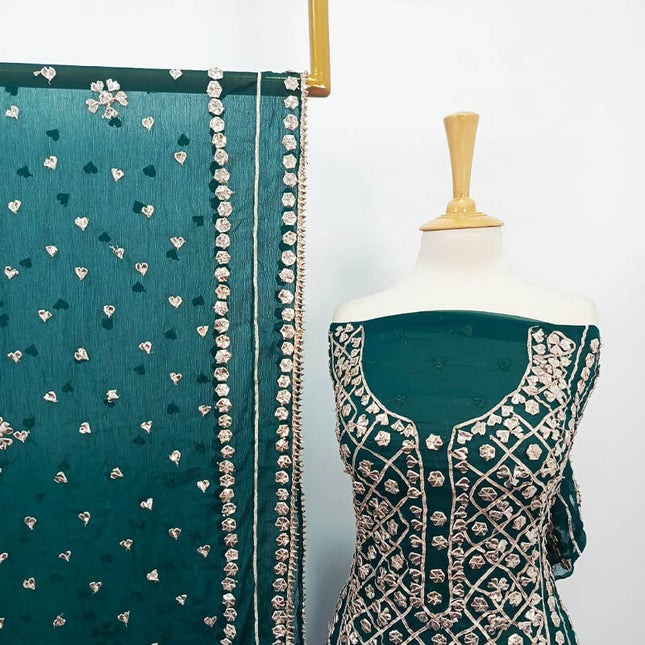 Handmade Gotta Work Chiffon 2PC Unstitched