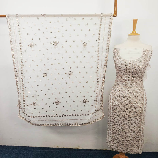 Handmade Gotta Work Chiffon 2PC Unstitched