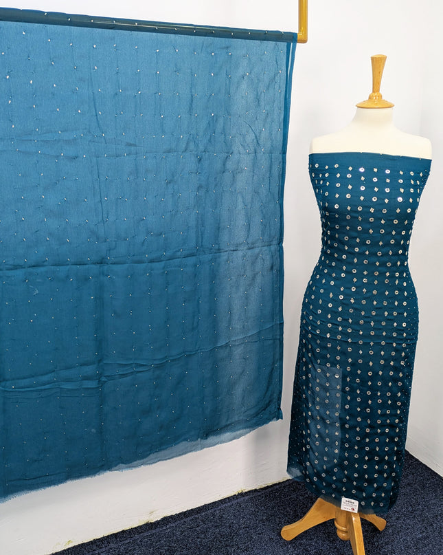 Hand Made Fancy Chiffon with Mukesh Work