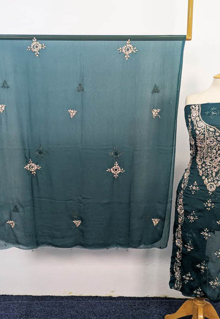 Gotta & Mirror Work Chiffon 2PC Suit