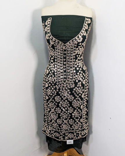 Fancy Handmade Full Jaal Gotta Work Chiffon 2Pc Unstitched
