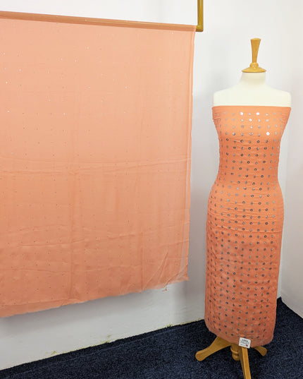 Hand Made Fancy Chiffon with Mukesh Work