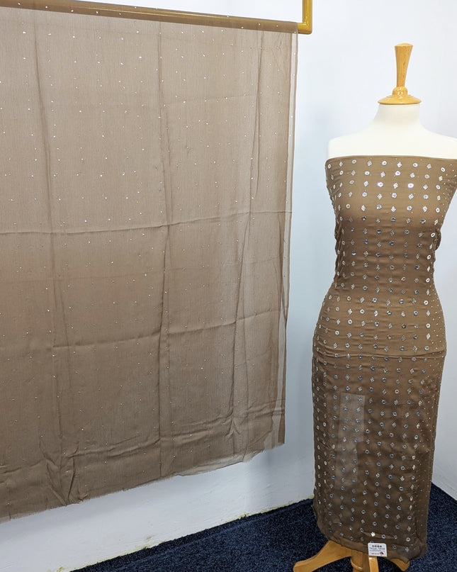 Hand Made Fancy Chiffon with Mukesh Work