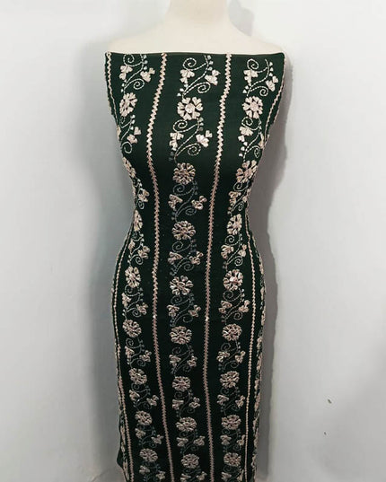 Handmade Gotta and Mukesh Work Chiffon 2PC Unstitched