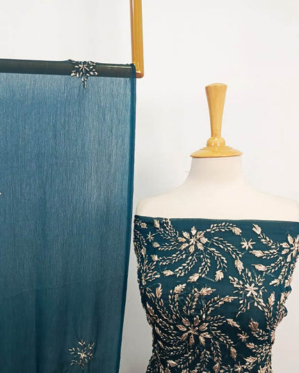 Handmade Full Jaal Gotta Work Chiffon 2PC Unstitched