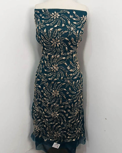 Handmade Full Jaal Gotta Work Chiffon 2PC Unstitched