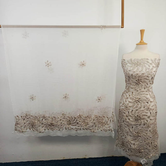 Handmade Full Jaal Gotta Work Chiffon 2PC Unstitched